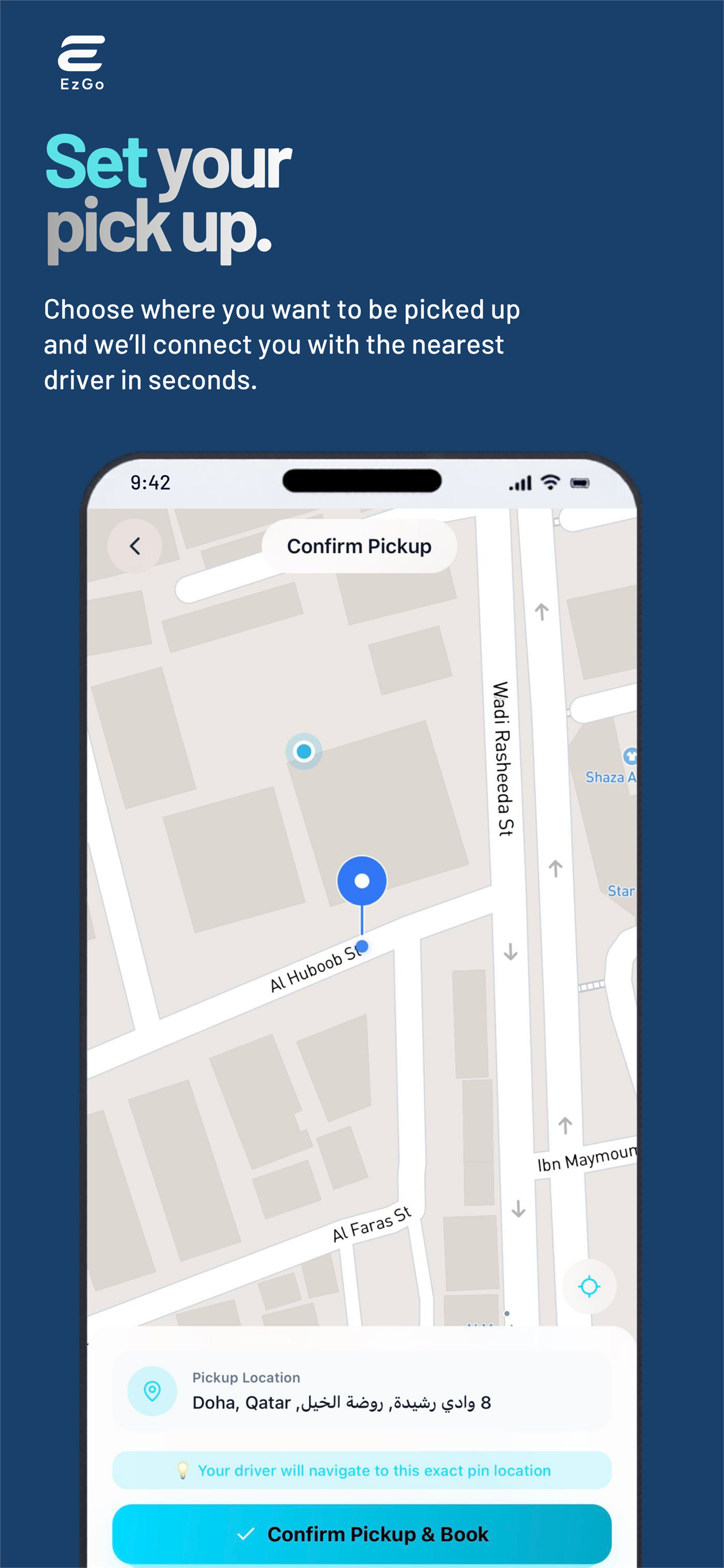 EzGo – Ride Hailing App screenshot 4