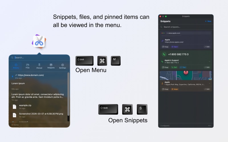 ClipSpin screenshot
