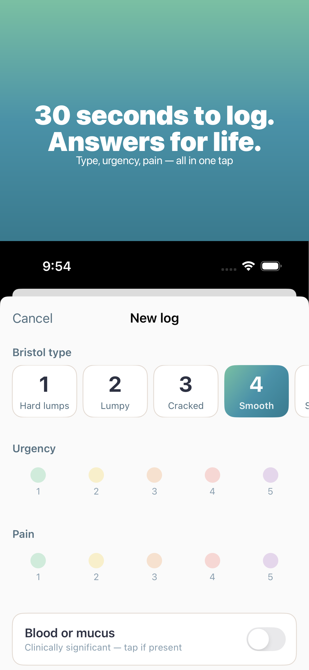 Deuce: Gut Health Tracker screenshot 3