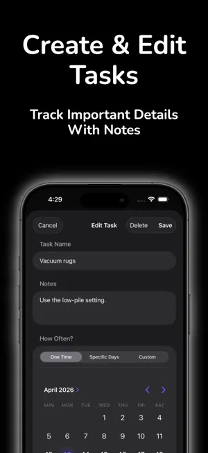 Daily Tasks: Simple & Minimal screenshot 3