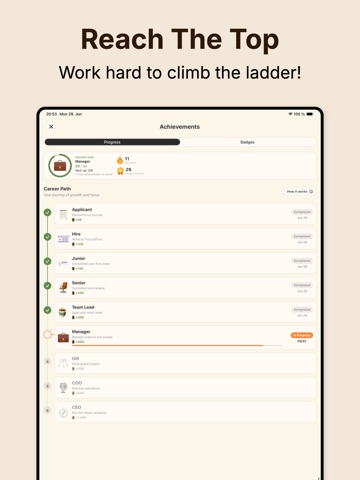 FocusOffice: Study Together iPad screenshot