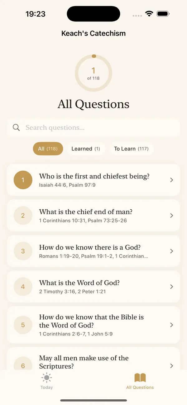 #2. Catechize (iOS) Ved: AM8 B.V.