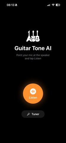 Guitar Tone AI screenshot