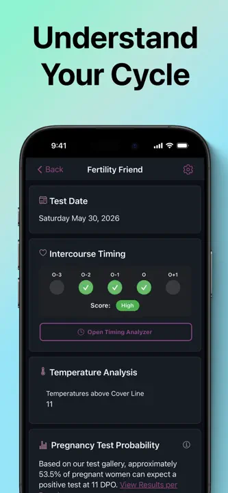 Fertility Friend FF Tracker: Screenshot 10 von 10