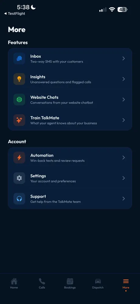 TalkMate‑App screenshot 2