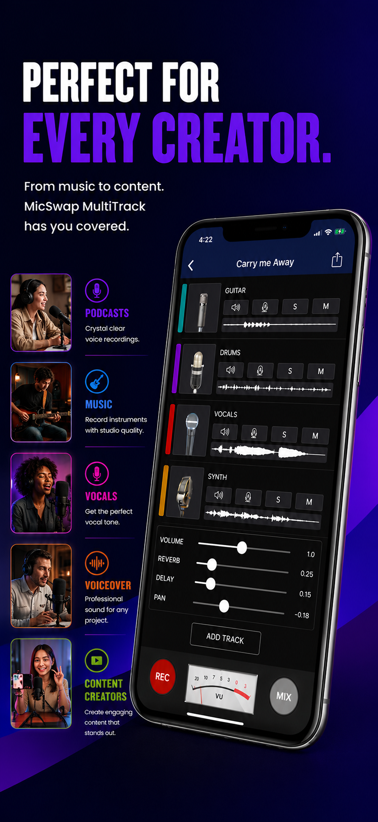 MicSwap MultiTrack Pro: Studio screenshot 6