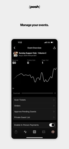 Posh – Create & Find Events Screenshot 5 of 10