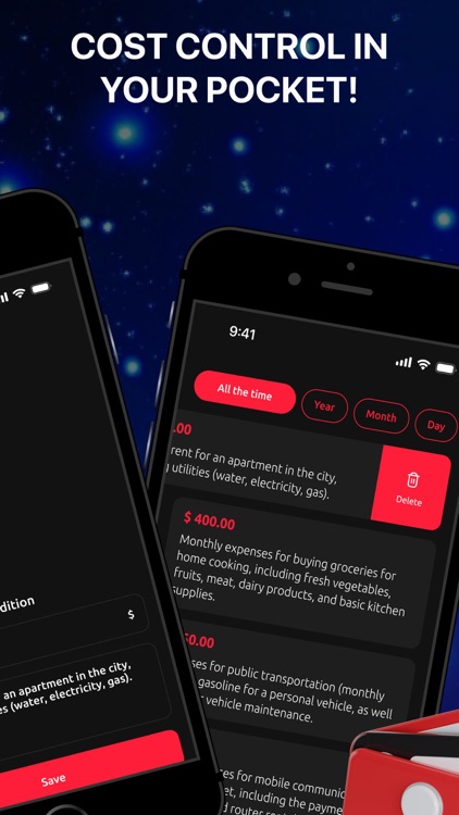 Vabloom: Expense List screenshot-3
