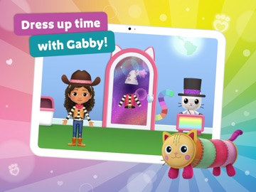Gabbys Dollhouse: Cat Games iPad screenshot