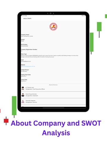 Share Alpha: NEPSE IPO & AI iPad screenshot