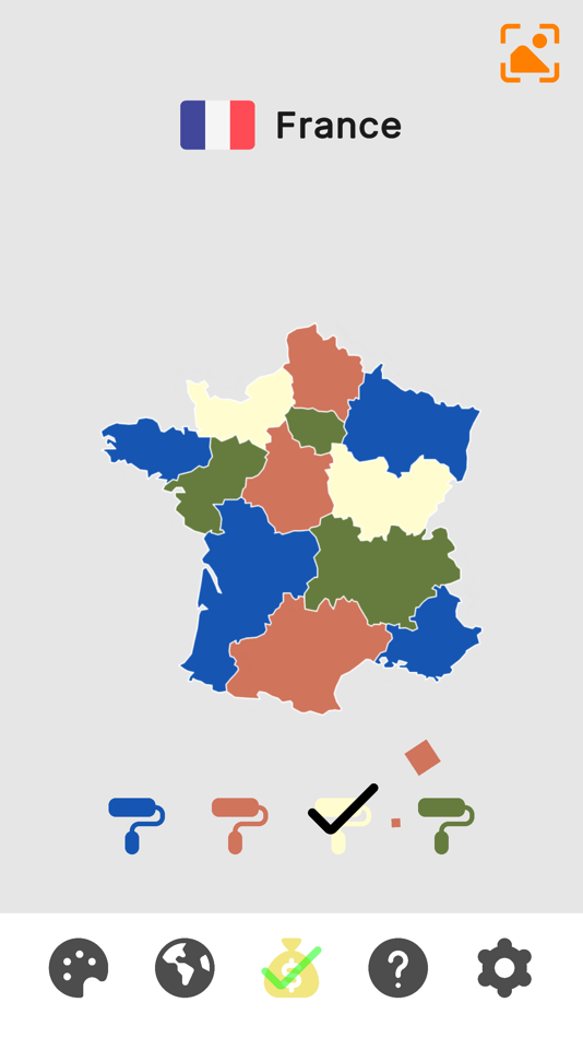 #9. Color the Map! (iOS) 由: Sejin Park