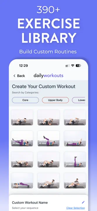Daily Workouts: Screenshot 5 von 5