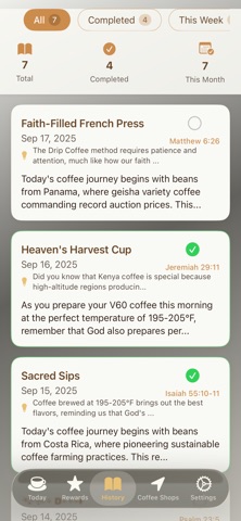 HeBrews App iPhone screenshot