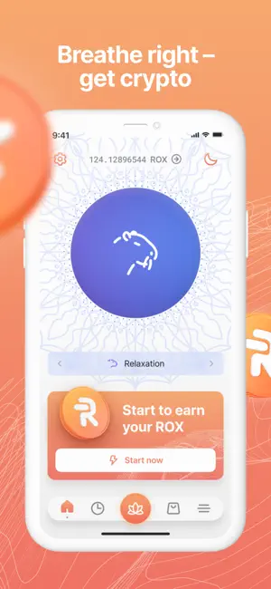 Robox Relax - Breathe & Earn screenshot 1
