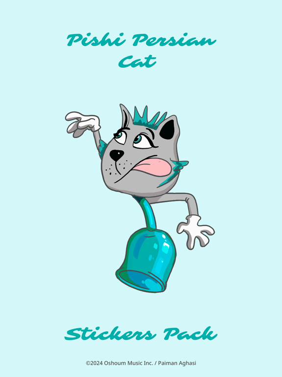 Screenshot #4 pour Pishi Persian Cat Stickers