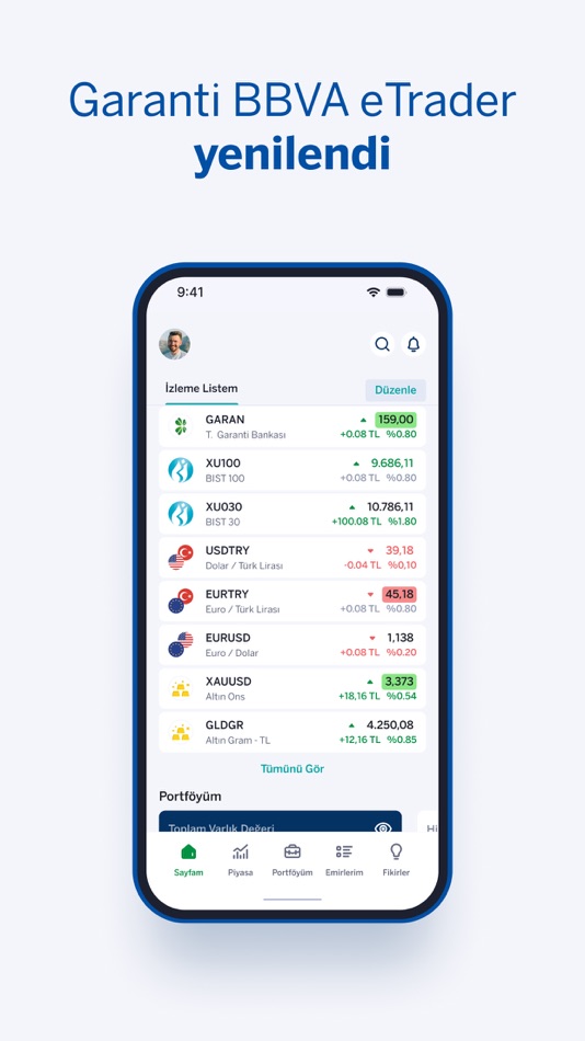 #1. Garanti BBVA eTrader (iOS) By: GARANTI YATIRIM MENKUL KIYMETLER AS