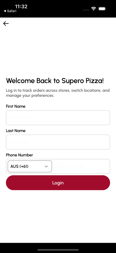Supero Pizza screenshot 1
