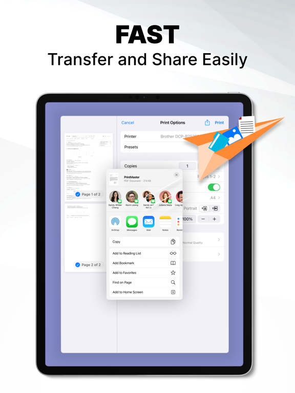 Smart Printer and Scanner App iPad screenshot 6 - Productivity app