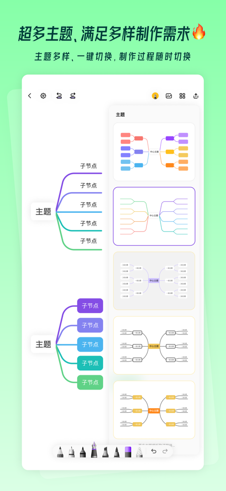 Tmind-手写思维导图 screenshot 9