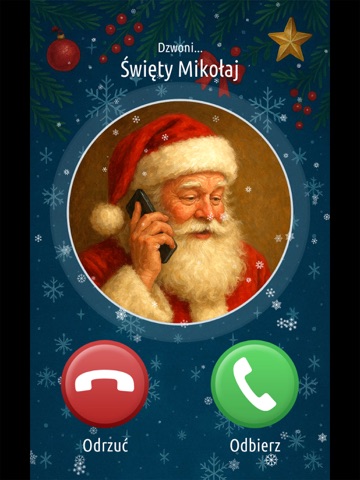 Telefon od Świętego Mikołaja iPad screenshot