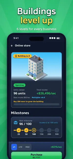 Moolah: Idle Business Tycoon screenshot 3