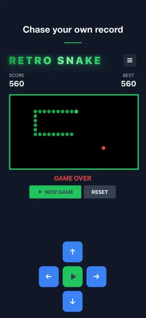 Retro Snake: Classic Arcade screenshot 4