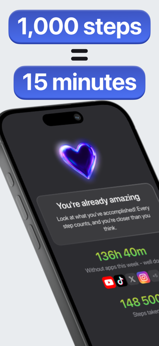 Phoneless: Screen Time Control Screenshot 2 of 5