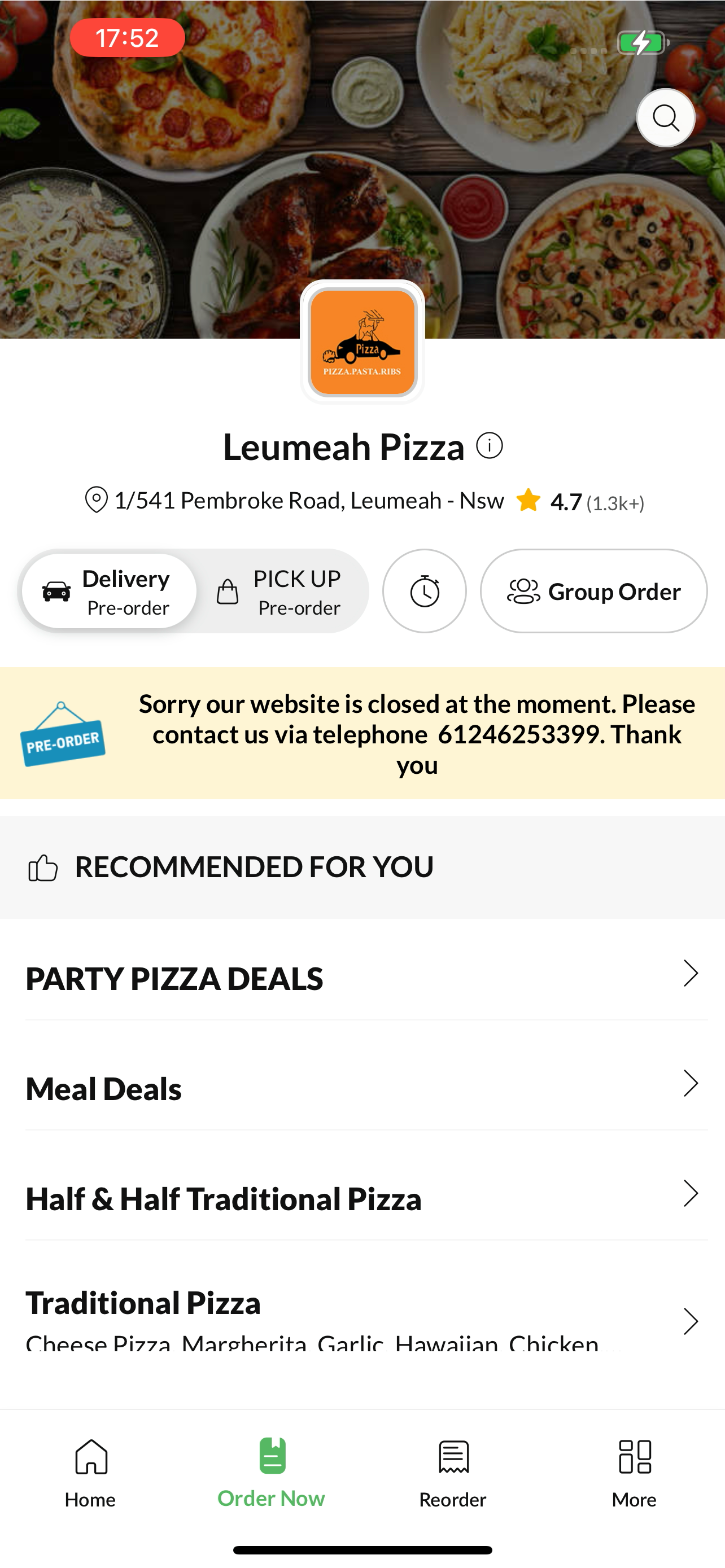 Leumeah Pizza screenshot 3