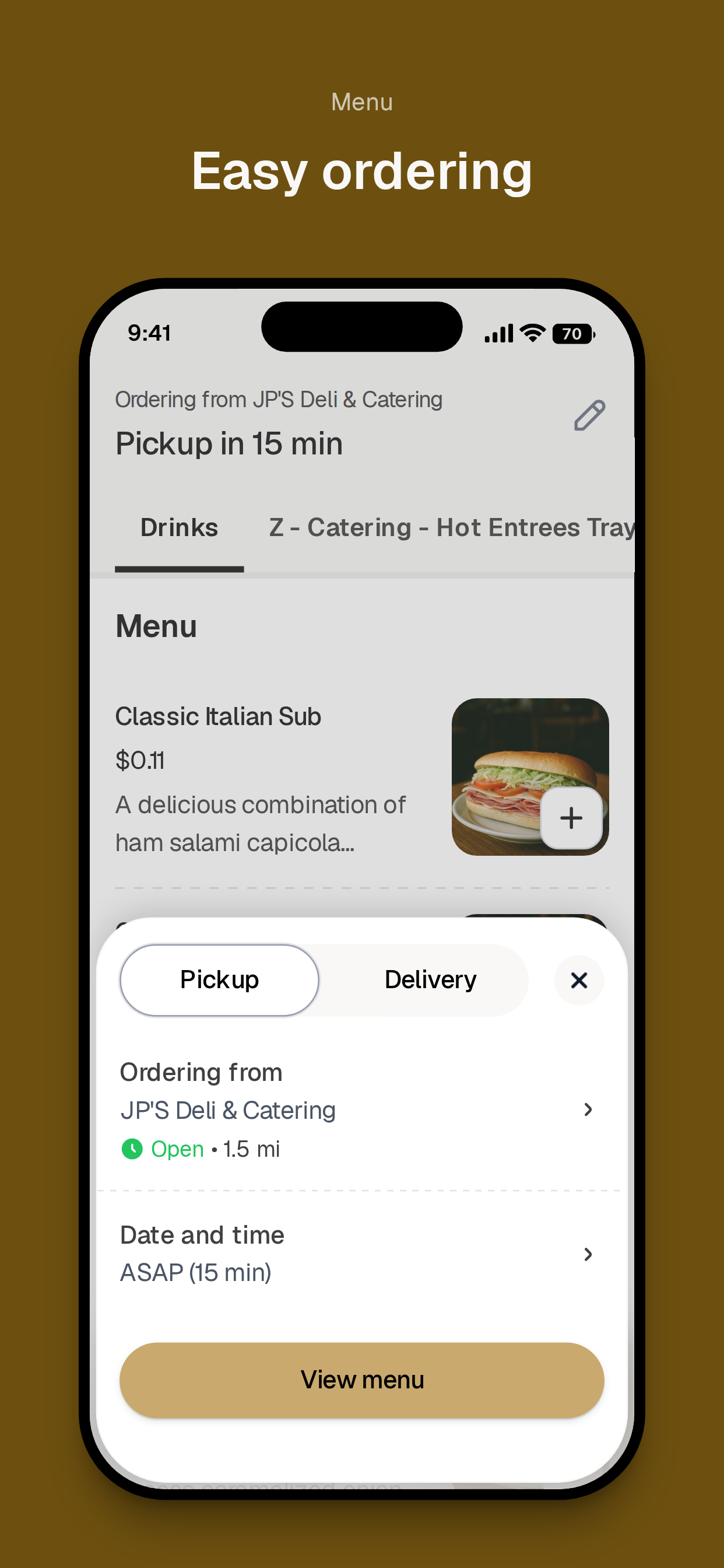 JP'S Deli & Catering screenshot 3