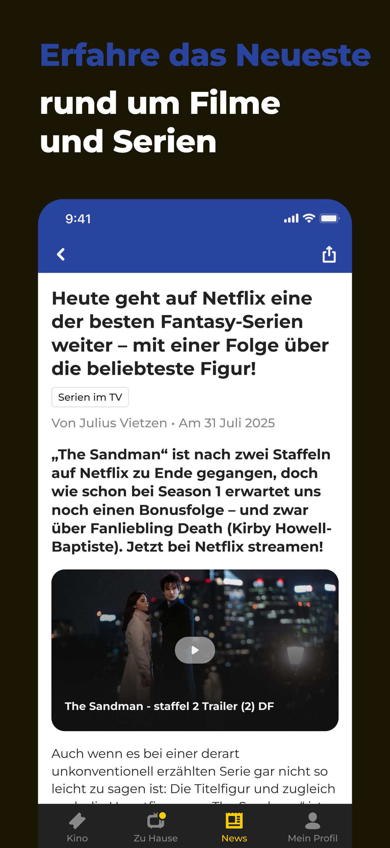 Filmstarts: Kino, Serien, News screenshot 4