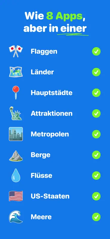 Geographie Quiz: GeoGeek screenshot 3 of 9