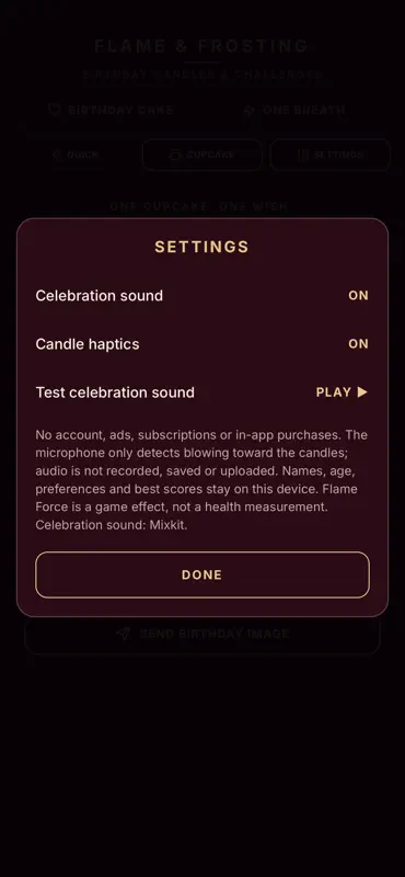 Flame & Frosting screenshot 9 of 9