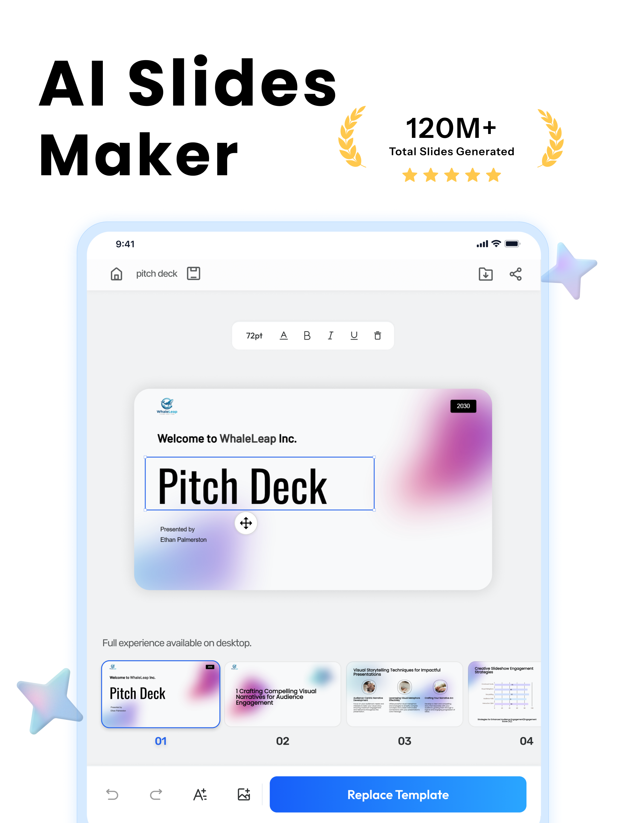 Smallppt: AI Slides screenshot 9