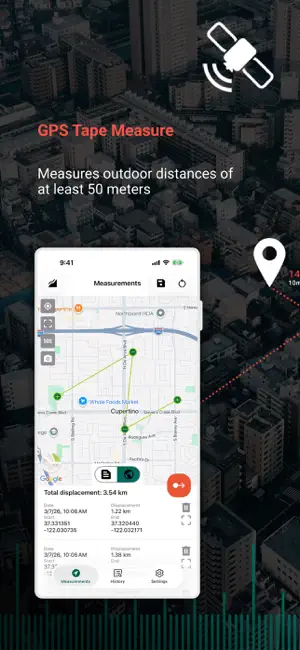 My GPS Tape Measure screenshot 1