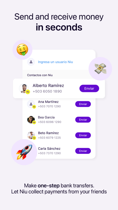 Niu: Tu dinero, tarjetas y más Screenshot