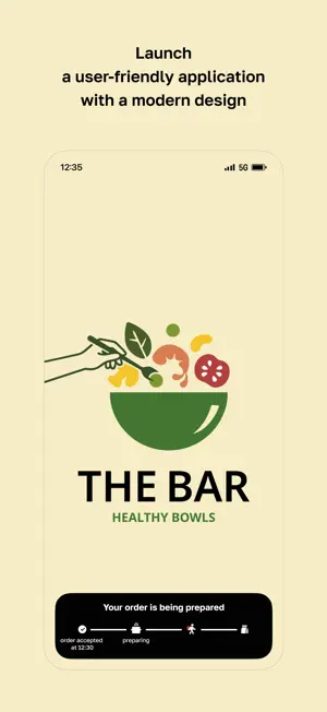 THE BAR bowls · Healhty food screenshot 1
