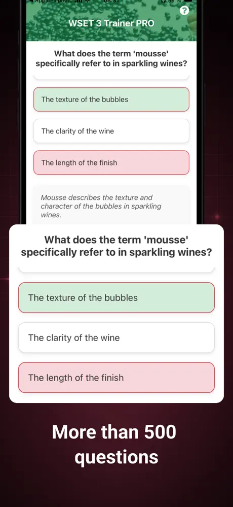WSET 3 Trainer Pro screenshot 4