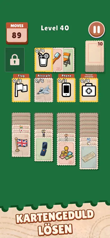 Stamp Solitaire: Kartenpaar screenshot 2 of 8