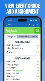 gradepro for grades iphone screenshot 3