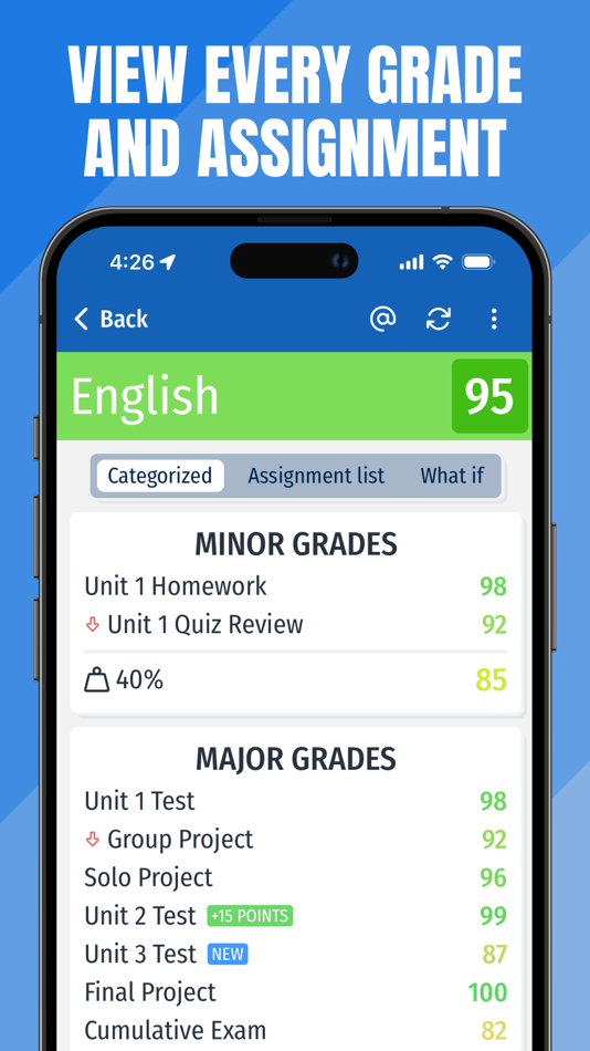 #3. GradePro for grades (iOS) 由: GradePro, Inc.