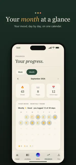 Minufi: AI Wellness Journal screenshot 3