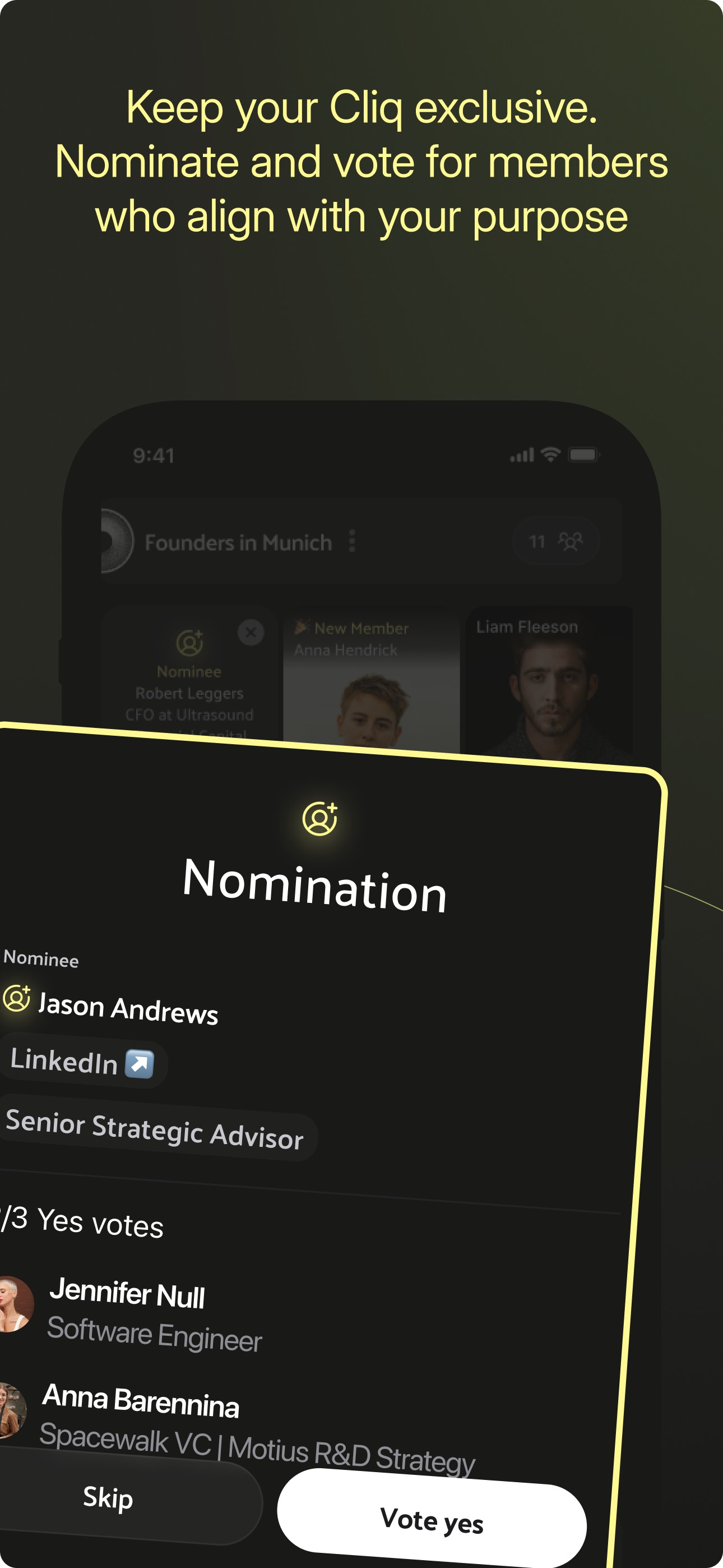 Cliq - The social network