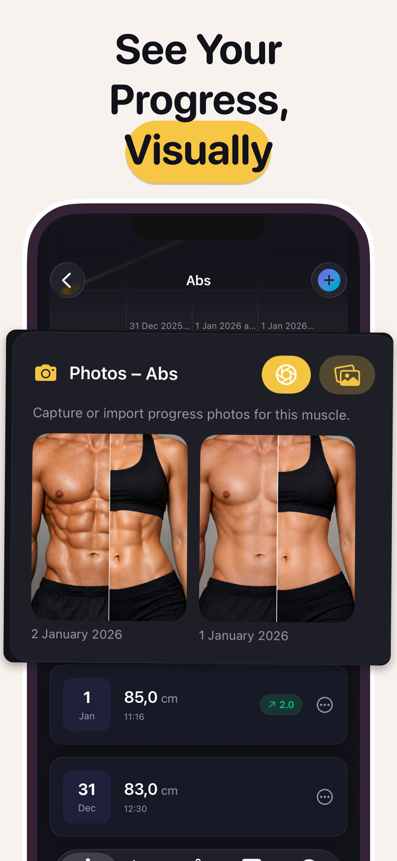 IronMeasure – Muscle Progress