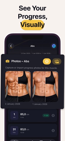 IronMeasure – Muscle Progress Screenshot 4 of 8