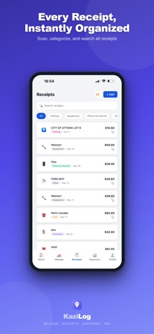 KaziLog screenshot