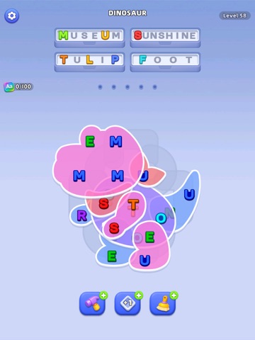 Word Bolt: Screw Puzzle Games iPad screenshot