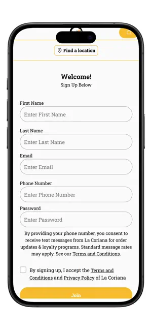 La Coriana App screenshot 4