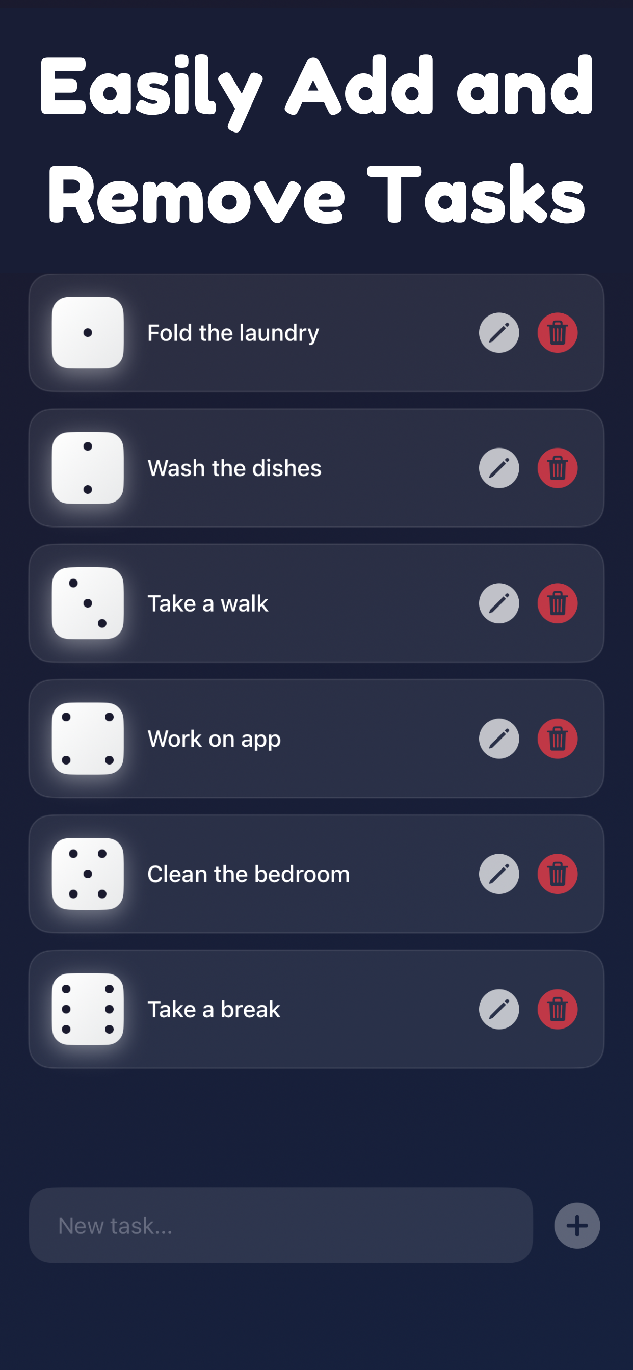 Dice It - Task Picker