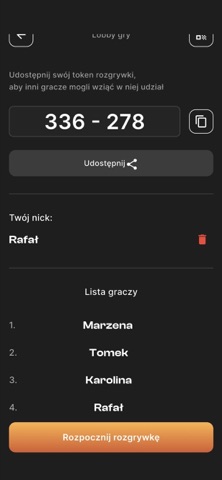 Mafia card game screenshot