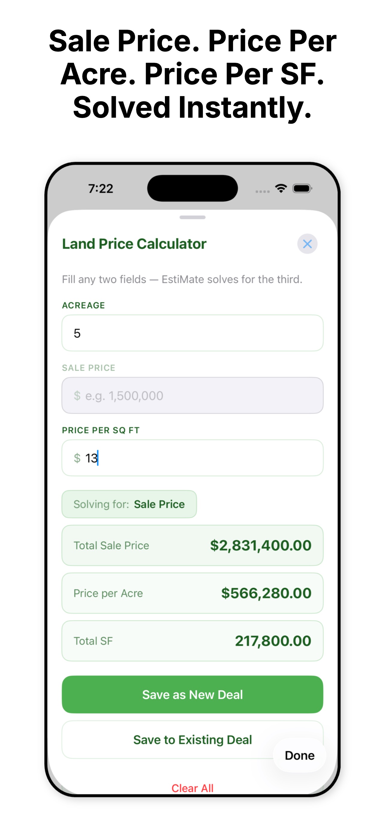 EstiMate CRE screenshot 4